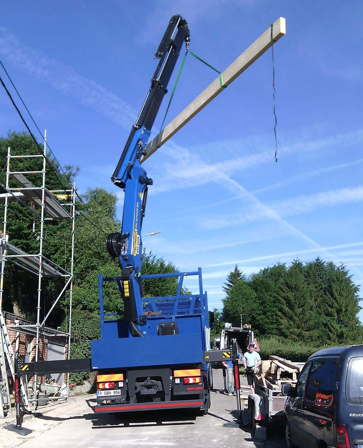 Camion 10TG - Chargement, transport, déchargement de matériel et matériaux  - Nord